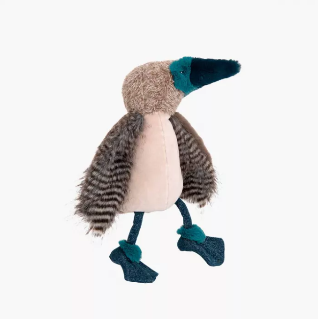 Peluche Oiseau fou à pieds bleus - Tout autour du Monde