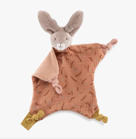 Doudou Lapin argile - Trois Petits Lapins