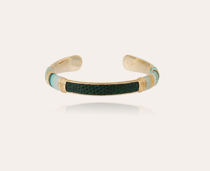 Bracelet Massai Bis Doré - Multico Turquoise