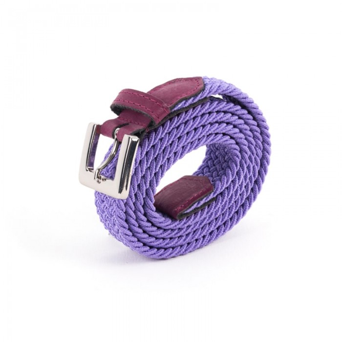 ceinture-tressee-fine-violet-bordeaux-