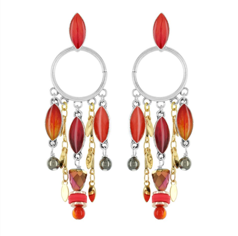 Boucles d\'oreilles Indian Summer