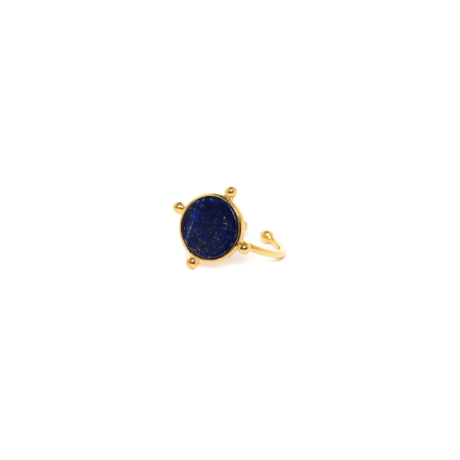 Bague ajustable lapis - JOANNE