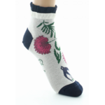 socquettes-femmes-coton-fleurs-feuilles-3