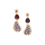 Boucles d'oreilles poussoir 3 éléments