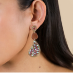 Boucles doreilles poussoir 3 éléments 3