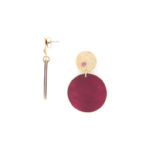 Boucles doreilles poussoirs top doré marly 2