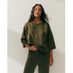 Sweat-shirt col rond manches françaises kki paz torras 1