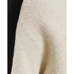 Pull col rond bicolore à manches courtes-brut-paz-torras-5