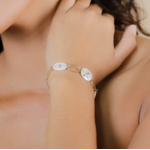 bracelet anneaux et nacre angelique franck herval #