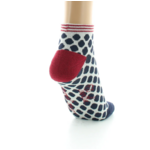 socquettes coton femme pois berthe 5