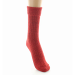 chaussettes laine et acrylique rouge berthe 2