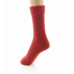 chaussettes laine et acrylique rouge berthe 4