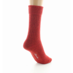 chaussettes laine et acrylique rouge berthe 5