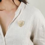 broche coeur dore mon coeur oritao 2
