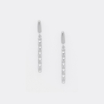 boucles oreilles katicha tige martele argente oritao 1