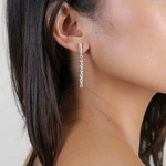 boucles oreilles katicha tige martele argente oritao 3