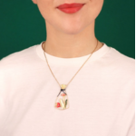 collier bocal dore rouge taratata 1