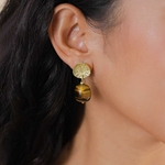 boucles oreilles minerama oeil de tigre nature 3
