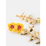boucles oreilles hibiscus feuilles nach 6