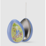 petit oeuf en metal bleu la grande famille 1