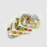 4 puzzles animaux - le jardin du moulin - moulin roty 2