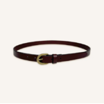 ceinture lea grenat feeka 1