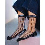 chaussettes vetrata bleue atelier saint eustache 2