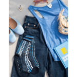 chaussettes vetrata bleue atelier saint eustache 8