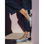chaussettes vetrata bleue atelier saint eustache 4