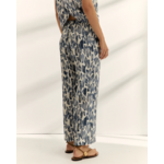 pantalon droit imprime bleu indigo paz torras 3