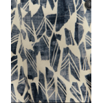 pantalon droit imprime bleu indigo paz torras 5
