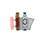 broche romans - argent multi - taratata 1