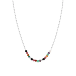 collier anouk agate multi - clio blue 1