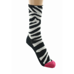 chaussettes coton motif zebre berthe 2