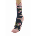 Chaussettes coton papillons et couronne berthe 4