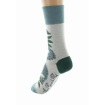 Chaussettes coton fleurs bleues Berthe 5