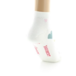 Chaussettes coton coeurs ecru Dagobert 5