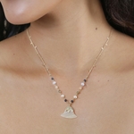 collier palma feuille nacre franck herval 3
