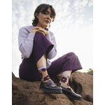 Chaussettes transparentes Murano Violette, photo 5