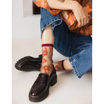 Chaussettes transparentes Blomst Corail, photo 4