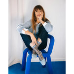 Chaussettes transparentes Cirkelbroen Bleu, photo 5