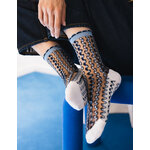 Chaussettes transparentes Cirkelbroen Bleu, photo 6