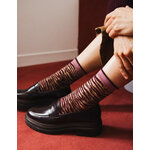 Chaussettes transparentes Oresund Bordeaux, photo 6