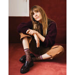 Chaussettes transparentes Oresund Bordeaux, photo 7