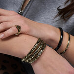 Jonc Wild motif léopard Bangle Up, photo 2