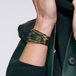 Bracelet Lily Vert Forest Bangle Up, photo 2