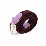 ceinture-tressee-fine-rouge-noir