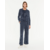 Pantalon large en tricot avec taille élastique bleu paz torras 1