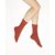 chaussettes laine et acrylique rouge berthe 1