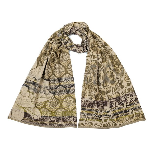 Foulard Létol Louise coloris Vermeil en coton bio